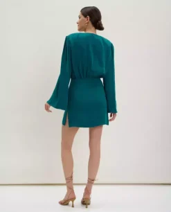 Niebieska mini sukienka Luna