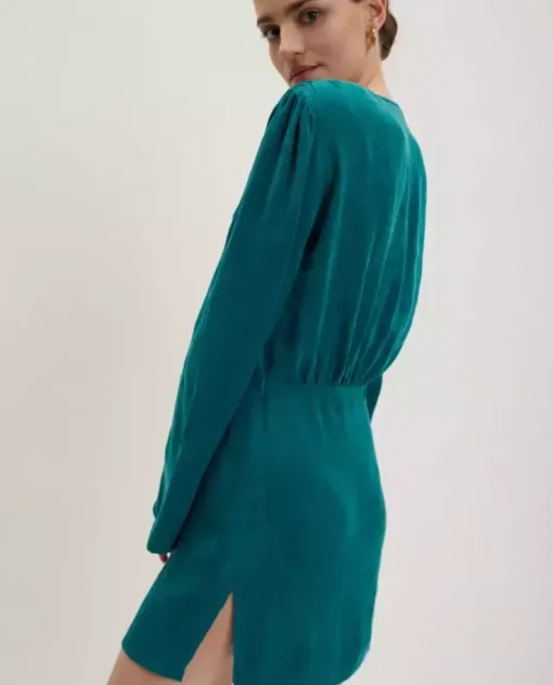 Niebieska mini sukienka Luna