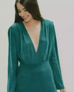 Niebieska mini sukienka Luna