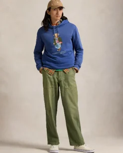 Niebieska polarowa bluza Polo Bear