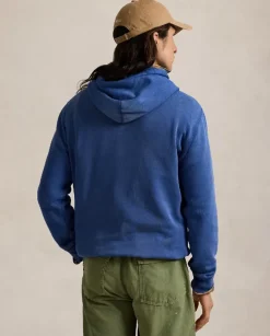 Niebieska polarowa bluza Polo Bear