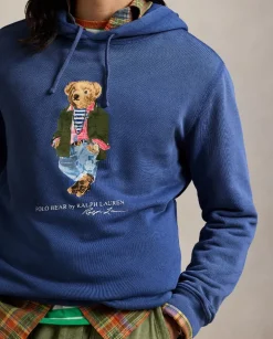 Niebieska polarowa bluza Polo Bear
