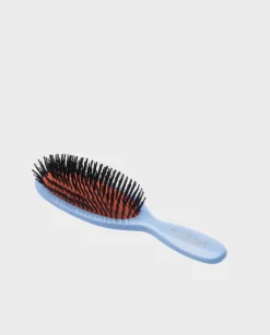 Niebieska szczotka do włosów B4 Pocket Bristle
