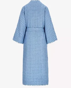 Niebieski płaszcz oversize Chlo