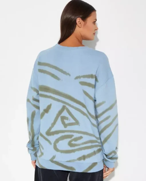 Niebieski sweter Fantasy