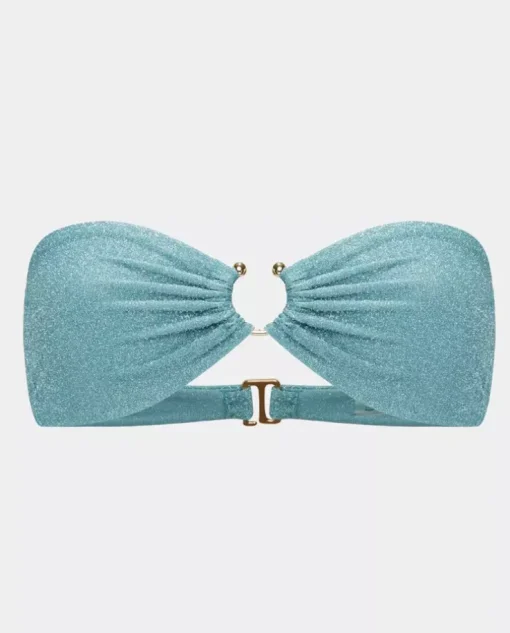 Niebieski top od bikini Iris