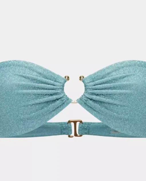 Niebieski top od bikini Iris