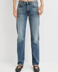 Niebieskie jeansy Cleo Relaxed Fit