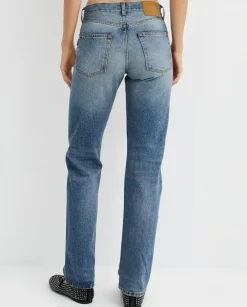 Niebieskie jeansy Cleo Relaxed Fit