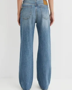 Niebieskie jeansy Korea WB Relaxed Fit
