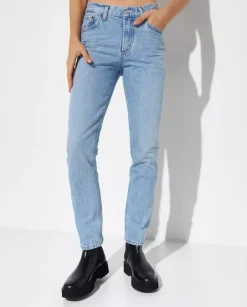 Niebieskie jeansy Lyle Stretch Low Waist