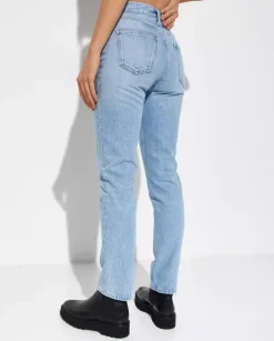 Niebieskie jeansy Lyle Stretch Low Waist