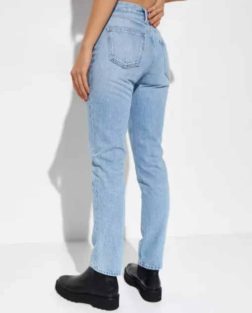 Niebieskie jeansy Lyle Stretch Low Waist