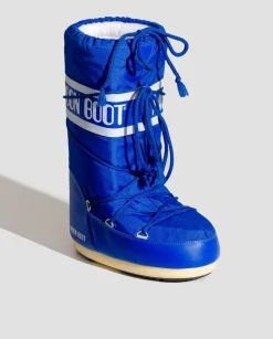 Niebieskie śniegowce Nylon