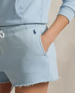 Niebieskie shorty dresowe