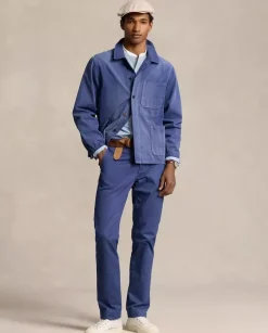 Niebieskie spodnie chino