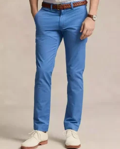 Niebieskie spodnie chino Slim Fit