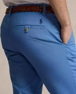 Niebieskie spodnie chino Slim Fit