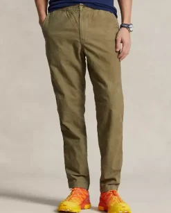Oliwkowe spodnie Oxford Classic Fit