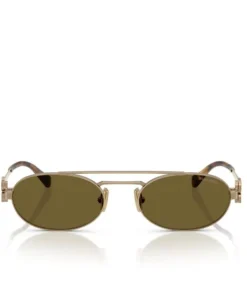 Owalne okulary przeciwsłoneczne w stylu retro