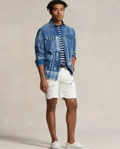 Patchworkowa koszula Classic Fit