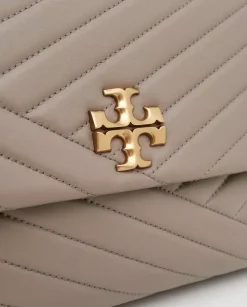 Pikowana szara torebka Kira Chevron