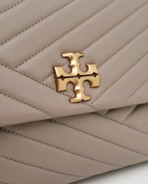 Pikowana szara torebka Kira Chevron