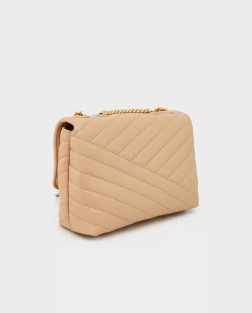Pikowana torebka Kira Chevron Small