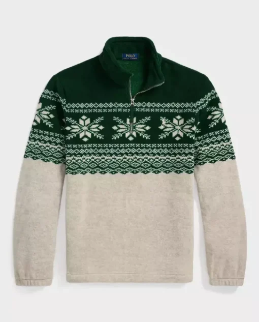 Polarowa bluza Snowflake