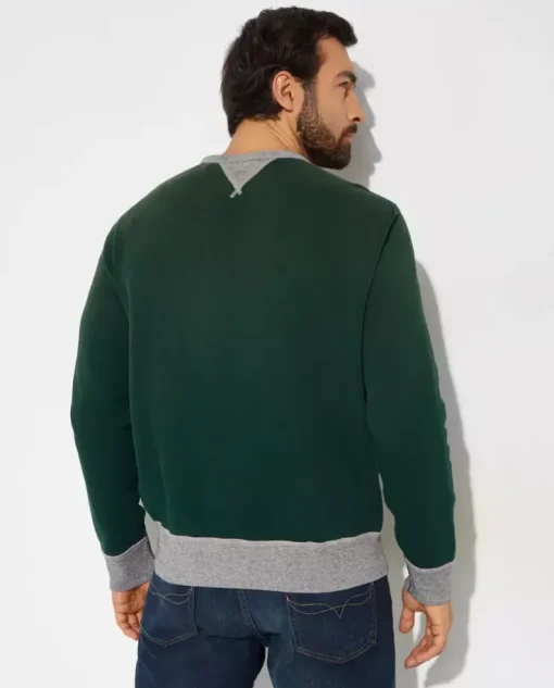 Polarowa bluza w stylu vintage