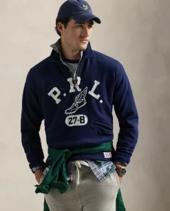 Polarowa bluza z logo Vintage Fit