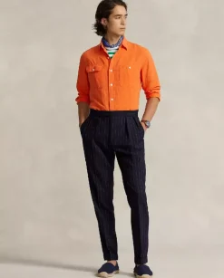 Pomarańczowa koszula Classic Fit