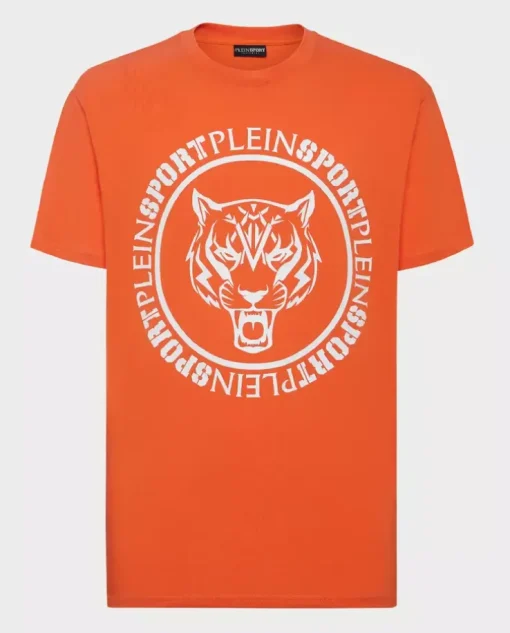 Pomarańczowy t-shirt Carbon Tiger