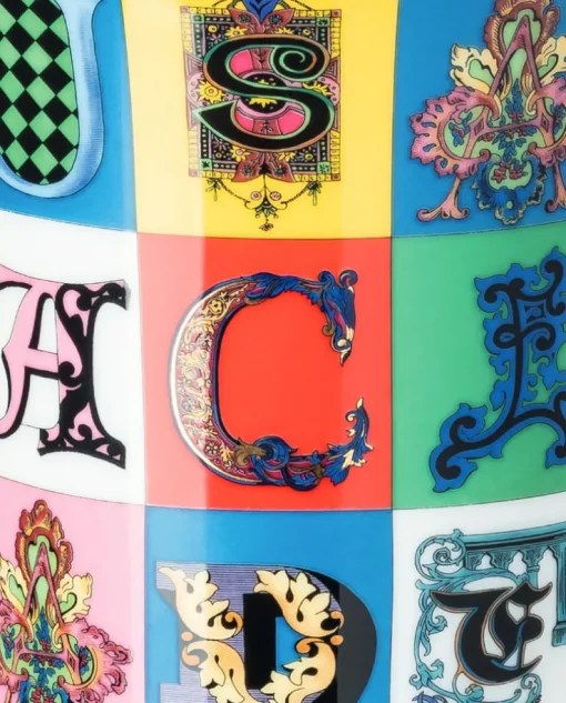 Porcelanowy kubek Christmas Holiday Alphabet