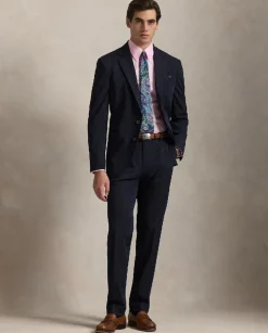 Różowa bawełniana koszula Slim Fit