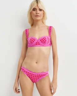Różowa góra od bikini North