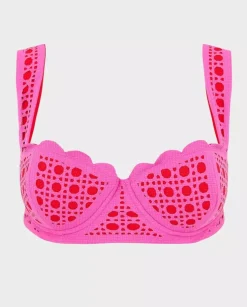 Różowa góra od bikini North