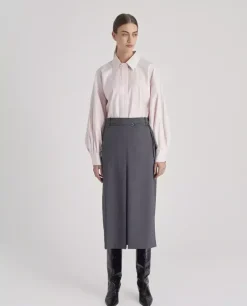 Różowa koszula w paski Girlboss Sophia