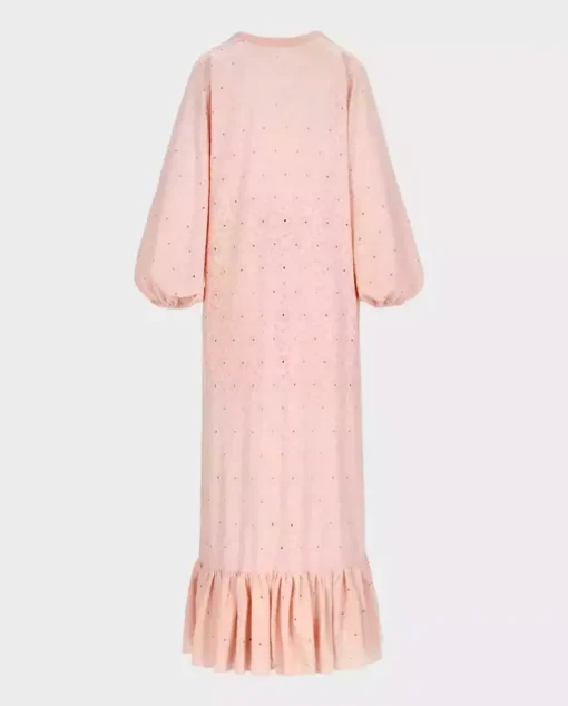 Różowa sukienka maxi Gaeta