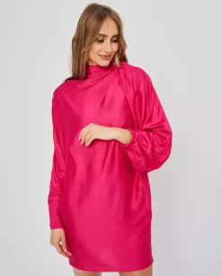 Różowa sukienka mini Basso