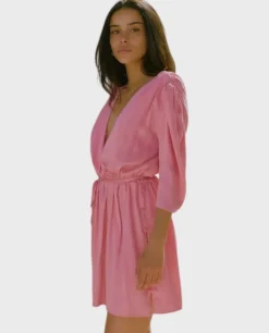 Różowa sukienka mini Dorothy