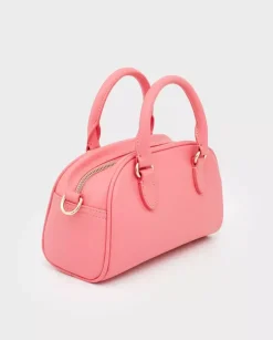 Różowa torba Donna Bow Small
