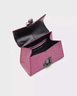 Różowa torebka Top Handle Mini