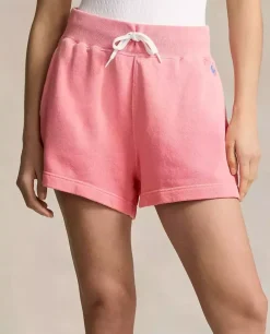 Różowe bawełniane shorty