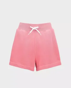 Różowe bawełniane shorty