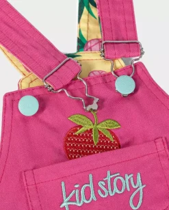 Różowe ogrodniczki Strawberry Sweetness