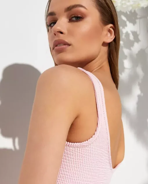 Różowy komplet bikini Ginny