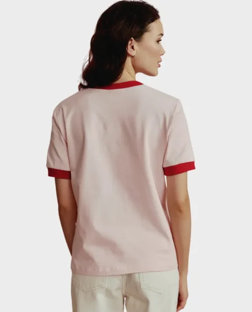 Różowy t-shirt Amore
