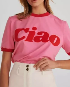 Różowy t-shirt Ciao