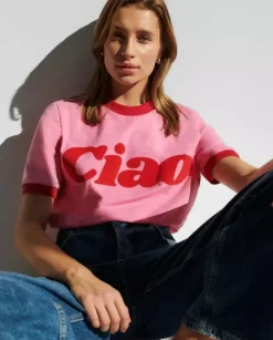 Różowy t-shirt Ciao